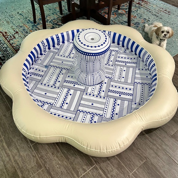 MINNIDIP INFLATABLE FOUNTAIN SPRINKLER POOL LIMITED EDITION RESORT COLLECTION - Picture 9 of 13